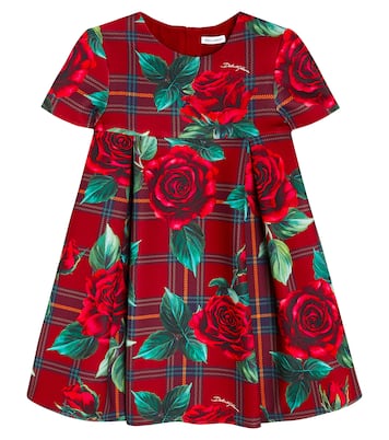 Abito in scuba con stampa | Dolce&Gabbana Kids