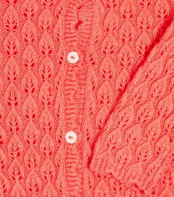 Baby open wool-blend cardigan | Tartine et Chocolat