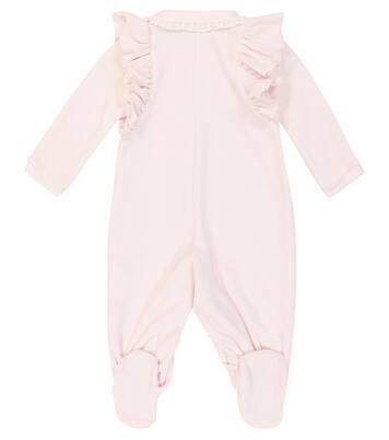 Baby - Jumpsuit corta in misto cotone | Monnalisa