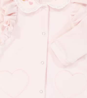 Baby - Jumpsuit corta in misto cotone | Monnalisa