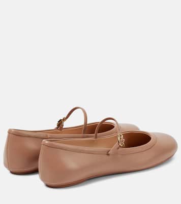 Ballerine Carla in pelle | Gianvito Rossi