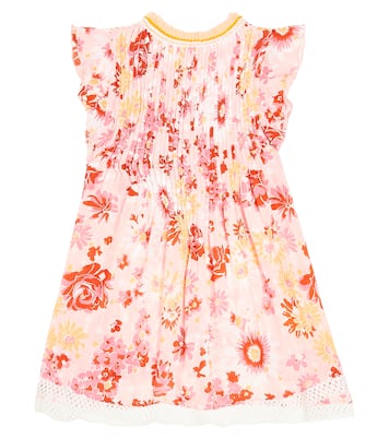 Bedrucktes Kleid Sasha | Poupette St Barth Kids