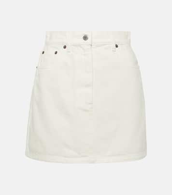 Mini-jupe en jean | Prada
