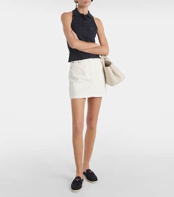 Mini-jupe en jean | Prada