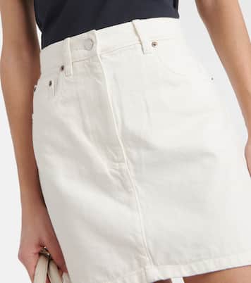 Mini-jupe en jean | Prada