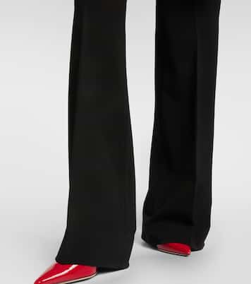 Milano high-rise jersey flared pants | Dolce&Gabbana