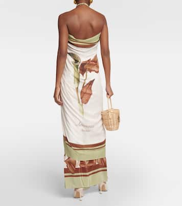 Top Arisaema con scollo all’americana | Adriana Degreas