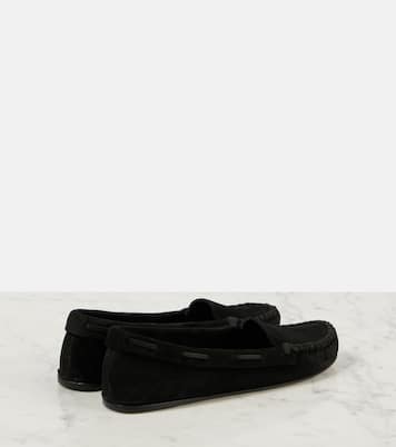 Mabel suede loafers | The Row