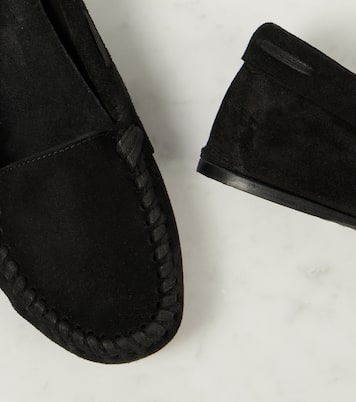 Mabel suede loafers | The Row