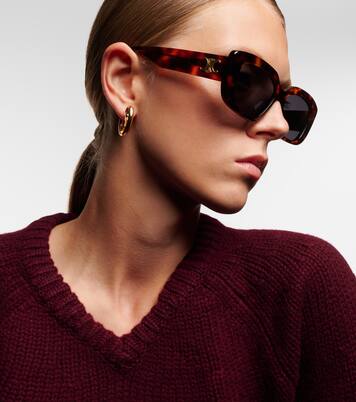 Triomphe 04 rectangular sunglasses | Celine Eyewear