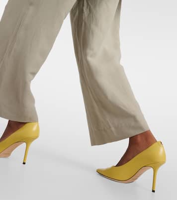 Pumps Love 85 in pelle con logo | Jimmy Choo