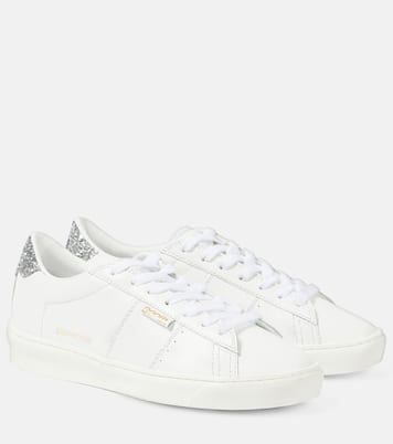 Sneakers Matchstar aus Leder mit Glitter | Golden Goose