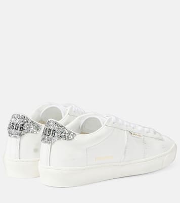 Sneakers Matchstar aus Leder mit Glitter | Golden Goose