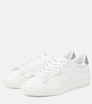 Sneakers Matchstar aus Leder mit Glitter | Golden Goose
