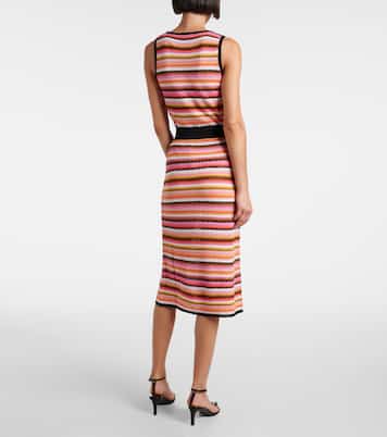 Falda midi de mezcla de algodón | Missoni