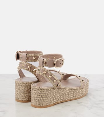 Sandalias Rockstud de piel | Valentino Garavani