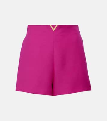 Shorts VGold in Crepe Couture | Valentino