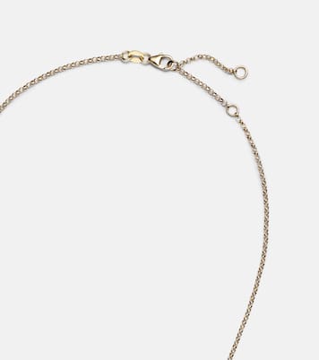Collana a catena Arrow in oro 18kt con diamanti | FoundRae