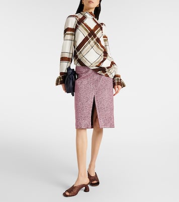 Top a quadri | Dries Van Noten