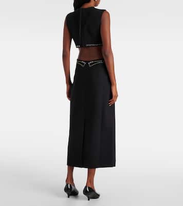 Verziertes Midikleid | Dorothee Schumacher