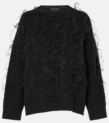 Pull brodé en laine | Valentino