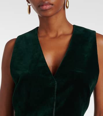 Weste aus Samt | Victoria Beckham