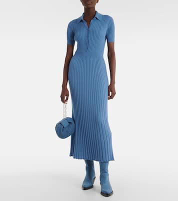 Cartera con cadena Demi en denim | Gabriela Hearst