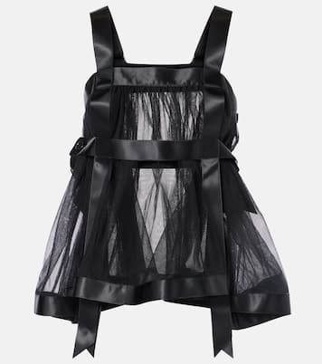 Tulle top | Noir Kei Ninomiya