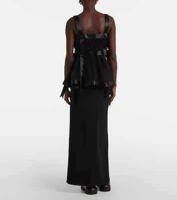 Tulle top | Noir Kei Ninomiya