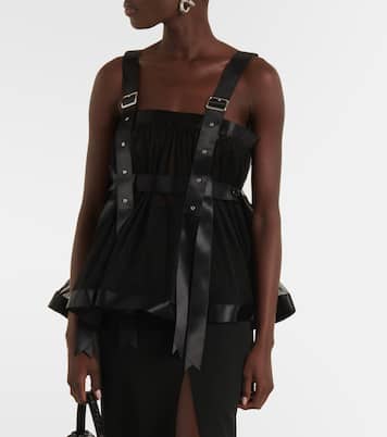 Tulle top | Noir Kei Ninomiya