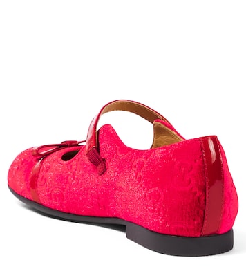 Ballerine in velluto GG | Gucci Kids