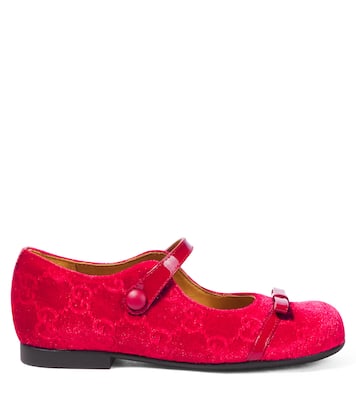 Ballerine in velluto GG | Gucci Kids
