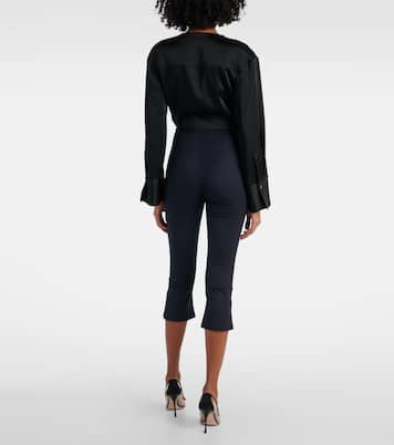 Wool-blend capri pants | Alessandra Rich