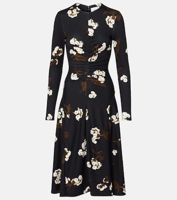 Abito midi con stampa | Erdem