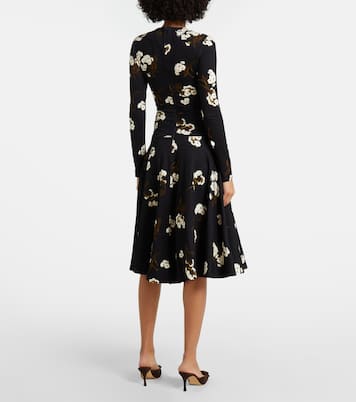 Abito midi con stampa | Erdem