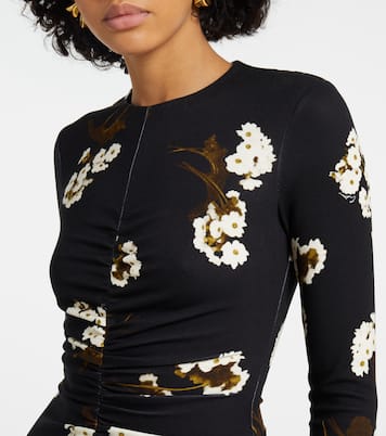 Abito midi con stampa | Erdem