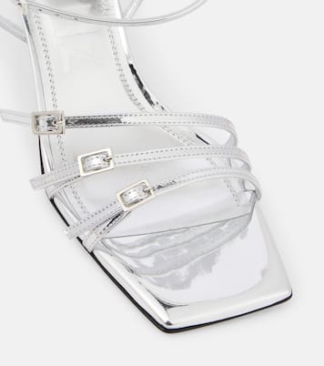 Sandali Teresa 60 in pelle metallizzata | Souliers Martinez