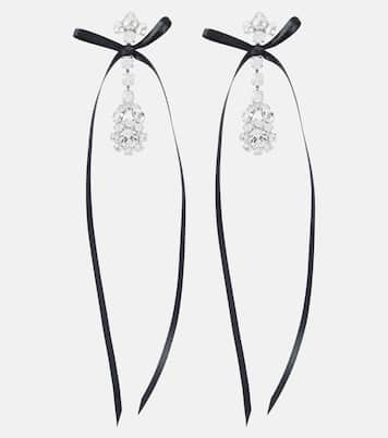 Orecchini pendenti con cristalli | Simone Rocha