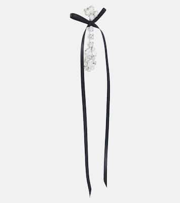Orecchini pendenti con cristalli | Simone Rocha