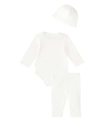 Baby - Body, pantaloni e berretto in cotone | Moncler Enfant