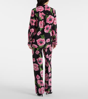 Camicia Poppy in seta con stampa | Stella McCartney