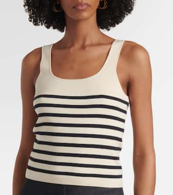 Tank top Stevie de seda y algodón | Altuzarra