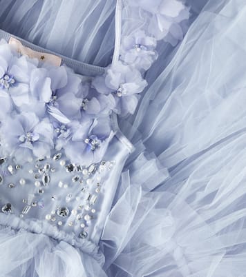 Vestido Amira de tul adornado  | Tutu Du Monde