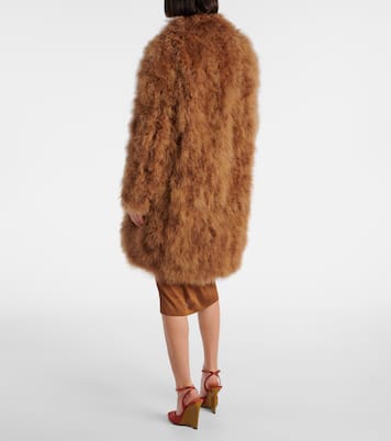 Feather coat | Yves Salomon