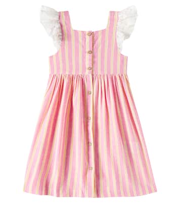 Kleid Moonie aus Baumwolle und Leinen | Louise Misha