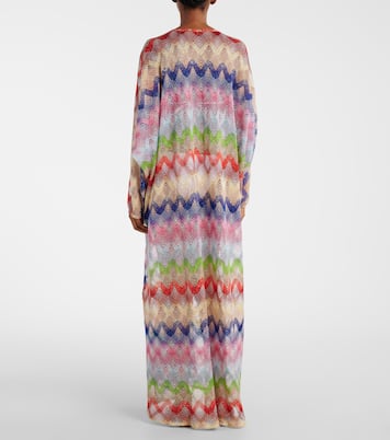 قفطان لاميه متعرج | Missoni