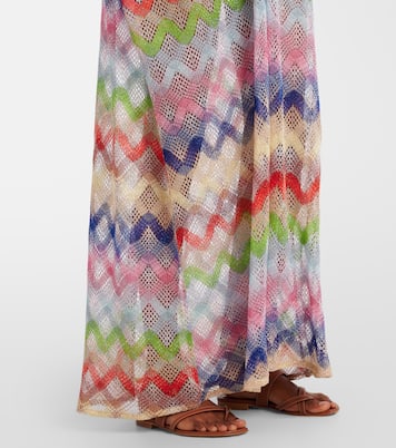 قفطان لاميه متعرج | Missoni