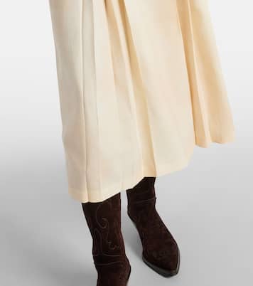 Lerna virgin wool midi skirt | Gabriela Hearst