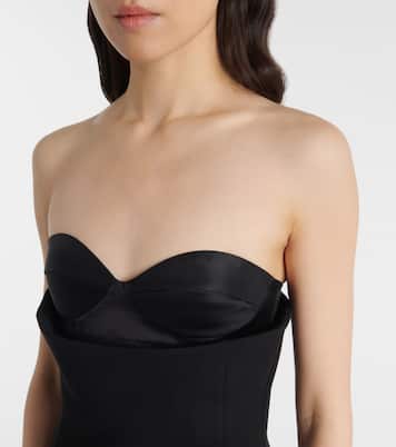 Bustier Ayla in crêpe | Khaite