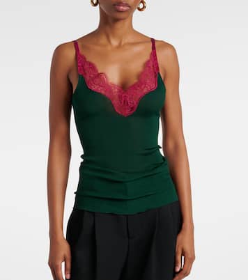 Top in raso di seta | Saint Laurent